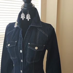 Dark Denim Tailored Dress